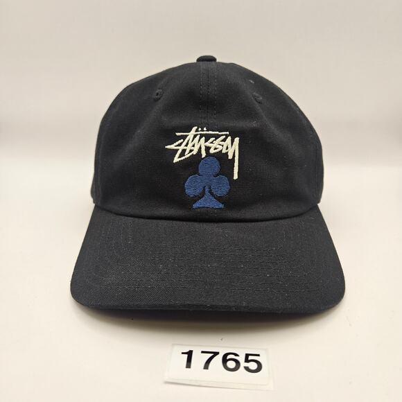 Stussy Other - STUSSY UNISEX SNAP BACK BASEBALL HAT CAP BLACK BLUE CLUB
